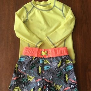 Cat & Jack infant swim set